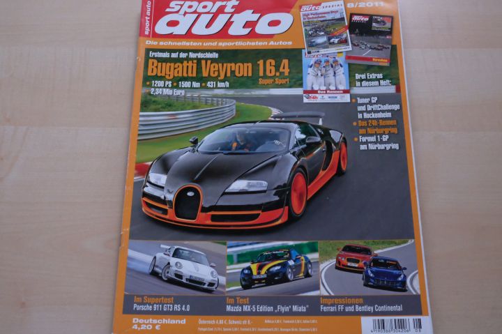 Deckblatt Sport Auto (08/2011)